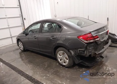 2013 Honda Civic Lx из США, поврежденный, VIN 2HGFB2F50DH572630